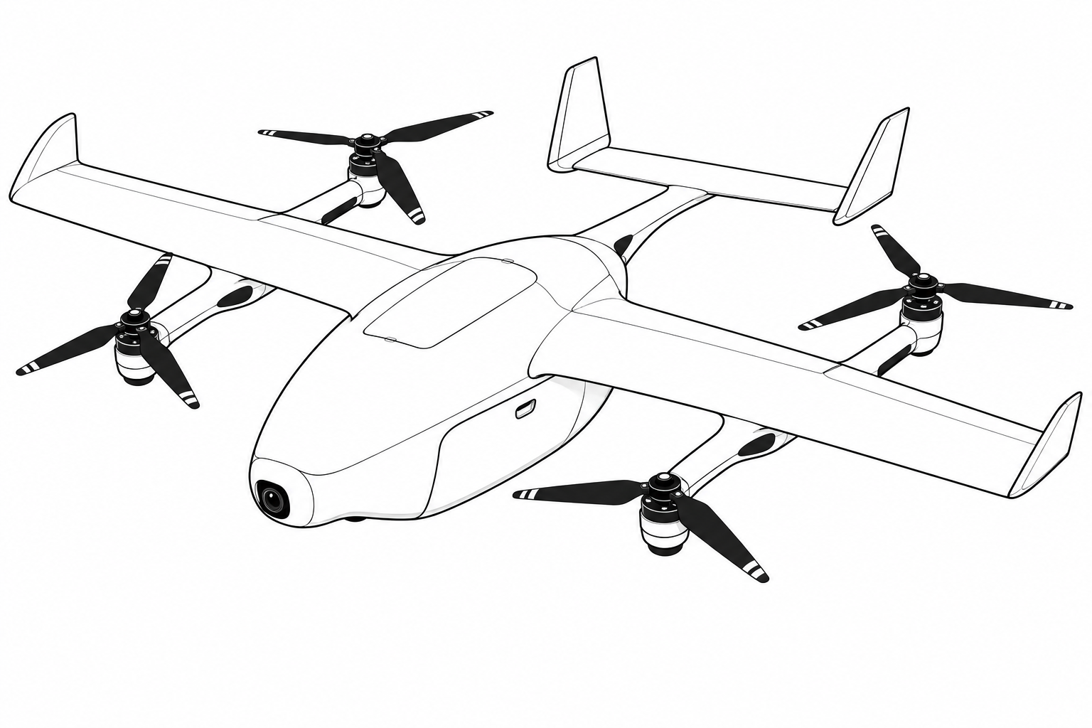 Wingcopter 198 military drone profile image